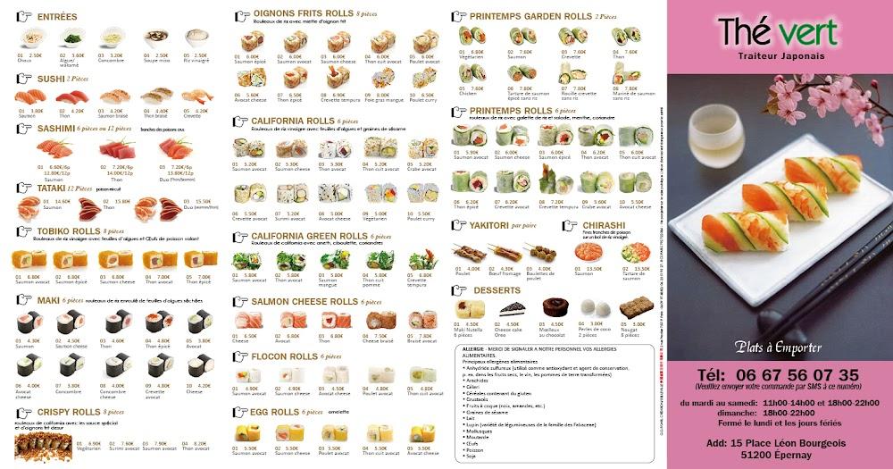 Thé Vert - Menu Image 2